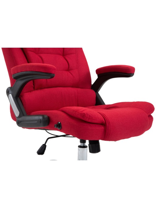 Silla de oficina Thor tela, rojo