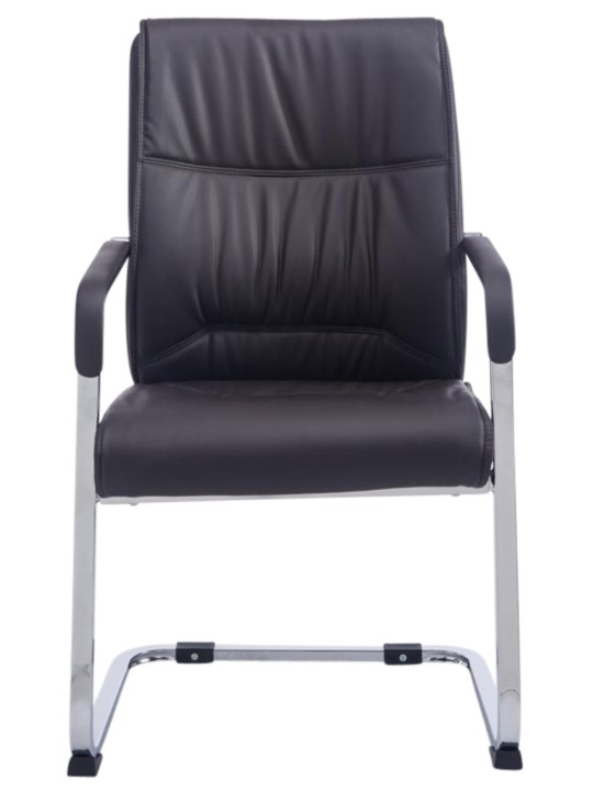 Conjunto de 2 sillas voladizas XL Anubis, marrón Conjunto de 2 sillas voladizas XL Anubis, marrón