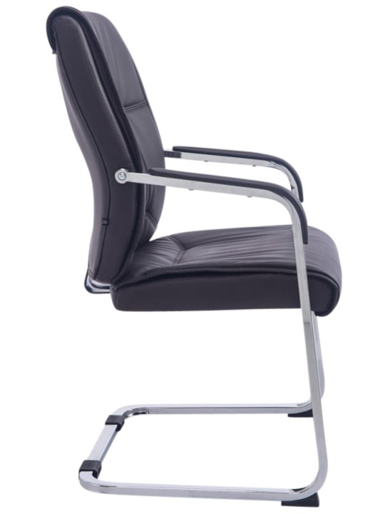 Conjunto de 2 sillas voladizas XL Anubis, marrón Conjunto de 2 sillas voladizas XL Anubis, marrón