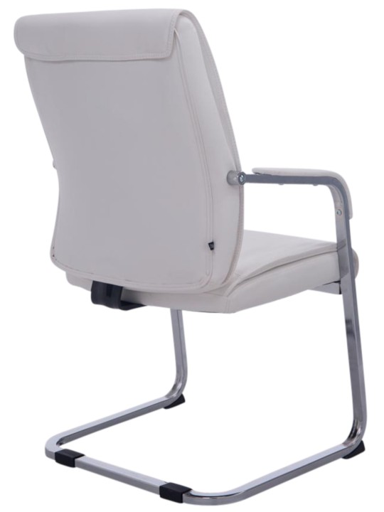 Conjunto de 2 sillas voladizas XL Anubis, blanco Conjunto de 2 sillas voladizas XL Anubis, blanco