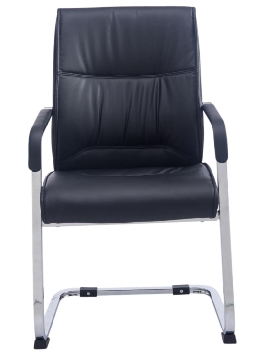 Conjunto de 2 sillas voladizas XL Anubis, negro