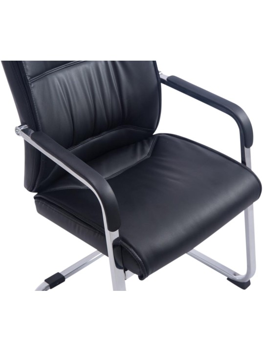 Conjunto de 2 sillas voladizas XL Anubis, negro