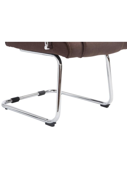 Conjunto de 2 sillas tela Atila, marrón Conjunto de 2 sillas tela Atila, marrón