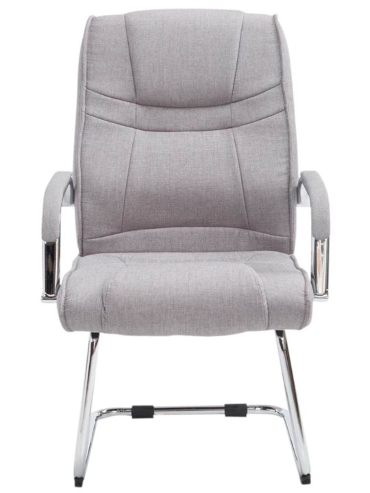 Conjunto de 2 sillas tela Atila, gris Conjunto de 2 sillas tela Atila, gris