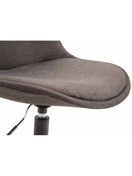 Conjunto de 4 sillas Maverick B tela, gris oscuro Conjunto de 4 sillas Maverick B tela, gris oscuro