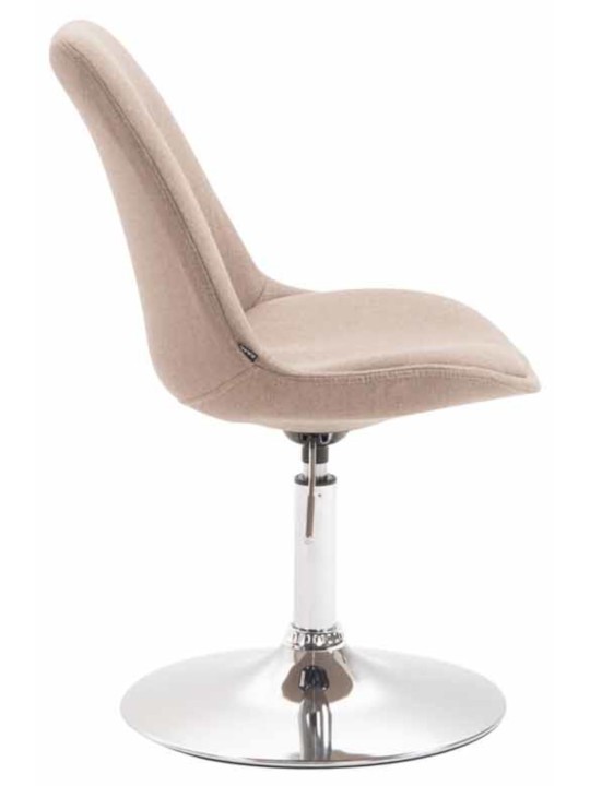 Conjunto de 4 sillas Maverick C tela, taupe Conjunto de 4 sillas Maverick C tela, taupe