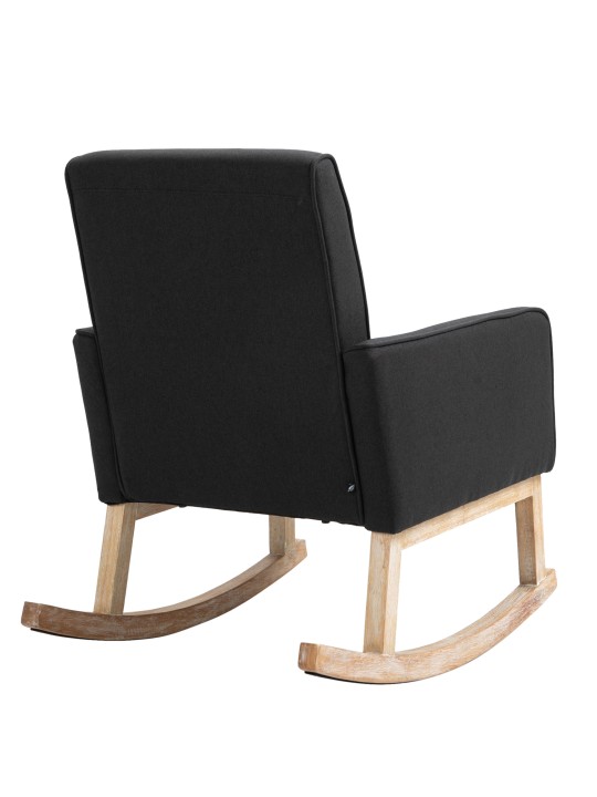 Mecedora Dream tela, negro