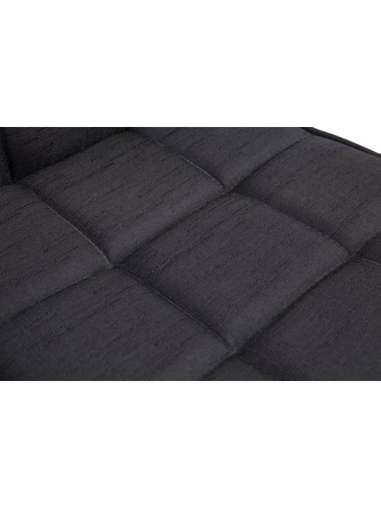 Juego de 2 sillas de comedor Pekín V2 tela, negro Juego de 2 sillas de comedor Pekín V2 tela, negro