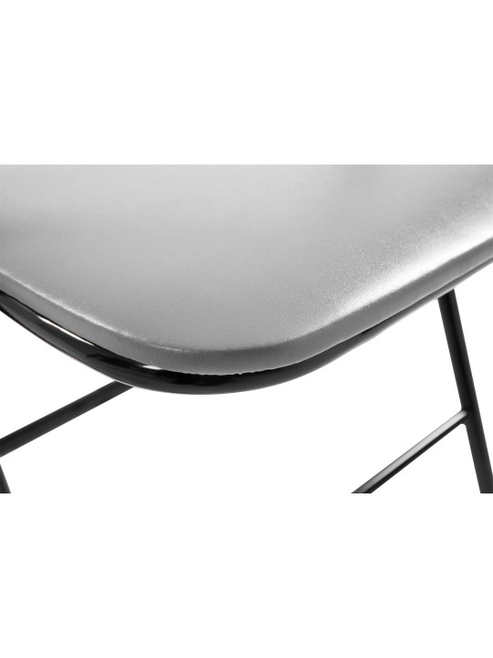 Conjunto de 2 sillas plegables Felix, gris/negro