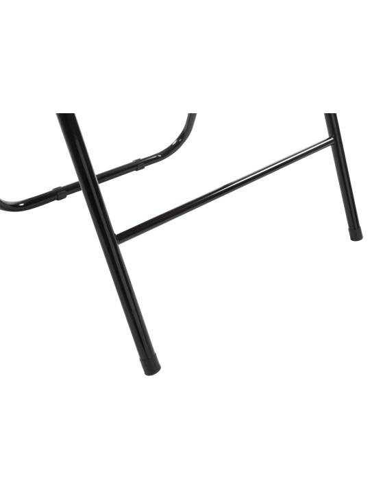 Juego de 4 sillas plegables Felix., gris/negro Juego de 4 sillas plegables Felix., gris/negro