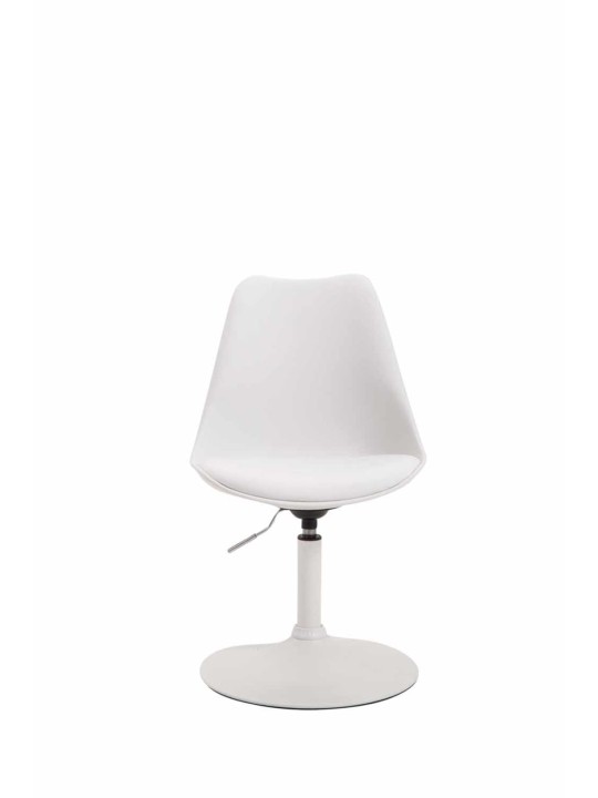 Juego de 4 sillas de comedor Maverick W plástico, blanco Juego de 4 sillas de comedor Maverick W plástico, blanco