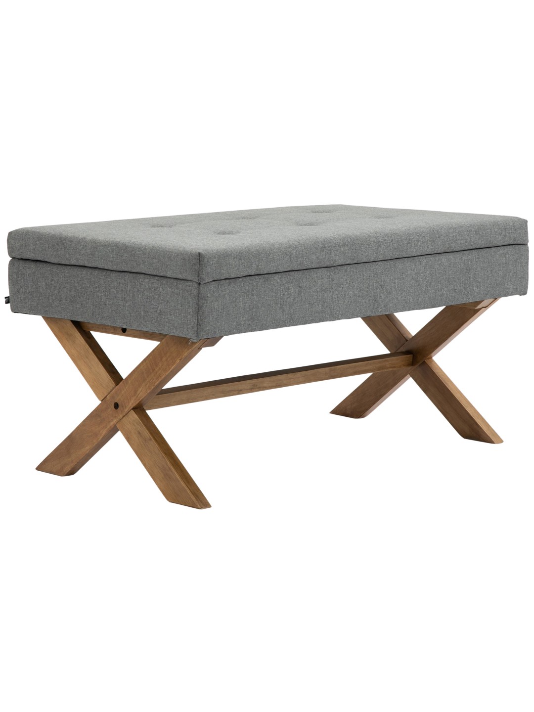 Banco Namaro tela antiguo-claro, gris