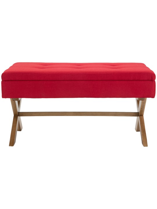 Banco Namaro tela antiguo-claro, rojo