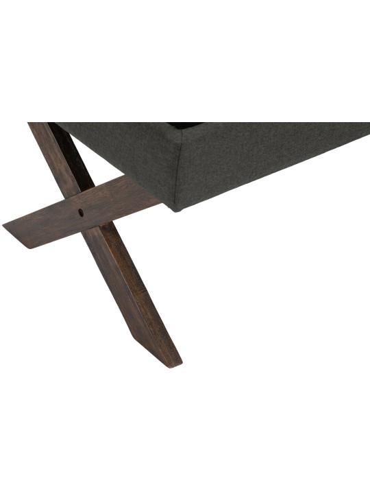 Banco Namaro tela antigua, gris oscuro Banco Namaro tela antigua, gris oscuro