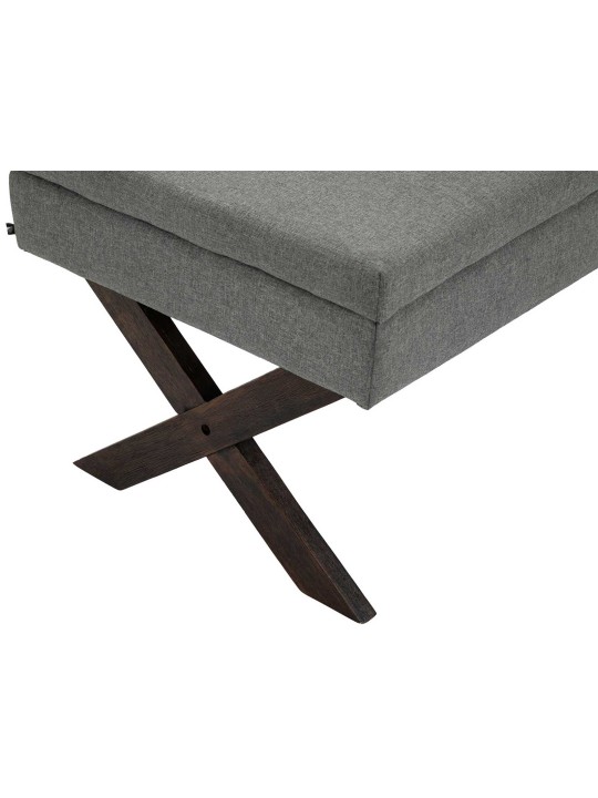 Banco Namaro tela antigua, gris Banco Namaro tela antigua, gris