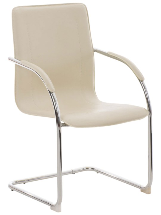 Conjunto de 3 sillas Melina, crema Conjunto de 3 sillas Melina, crema