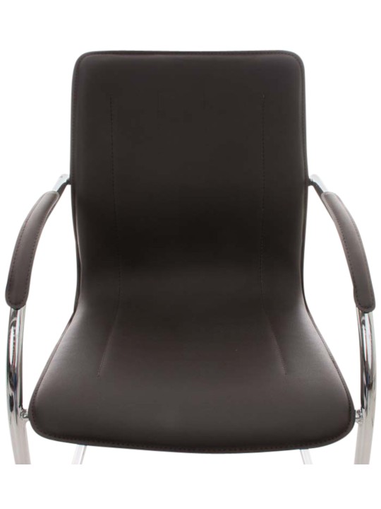 Conjunto de 3 sillas Melina, marrón