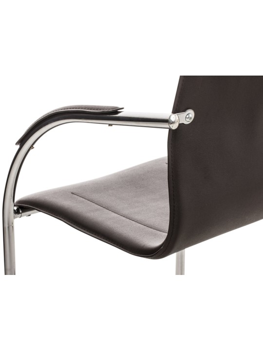 Conjunto de 3 sillas Melina, marrón