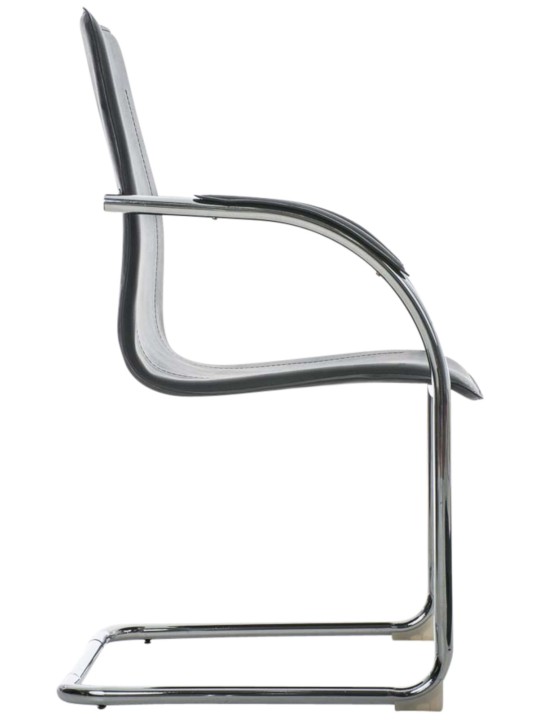 Conjunto de 3 sillas Melina, negro