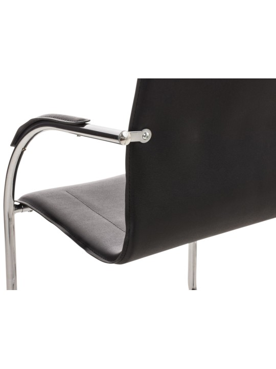 Conjunto de 3 sillas Melina, negro