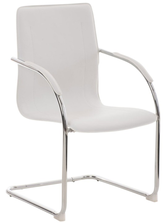 Conjunto de 3 sillas Melina, blanco