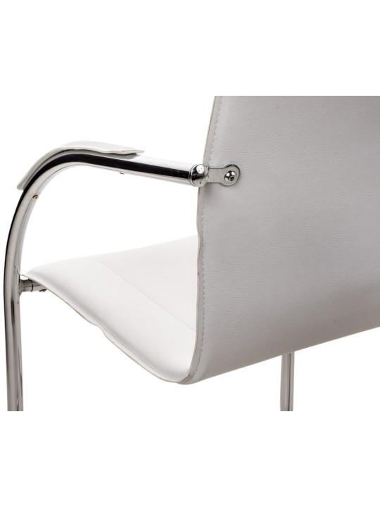 Conjunto de 3 sillas Melina, blanco