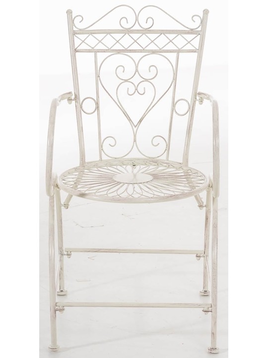 Conjunto de 2 sillas Sheela, crema antiguo Conjunto de 2 sillas Sheela, crema antiguo