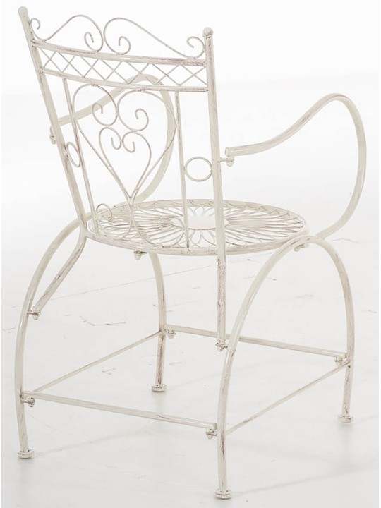 Conjunto de 2 sillas Sheela, crema antiguo Conjunto de 2 sillas Sheela, crema antiguo