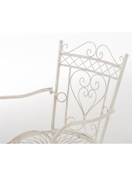 Conjunto de 2 sillas Sheela, crema antiguo Conjunto de 2 sillas Sheela, crema antiguo