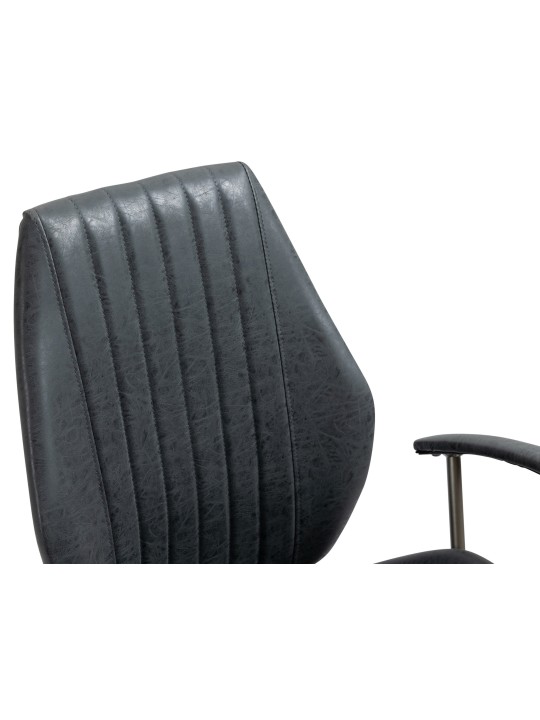 Silla de oficina Nampa, negro antiguo