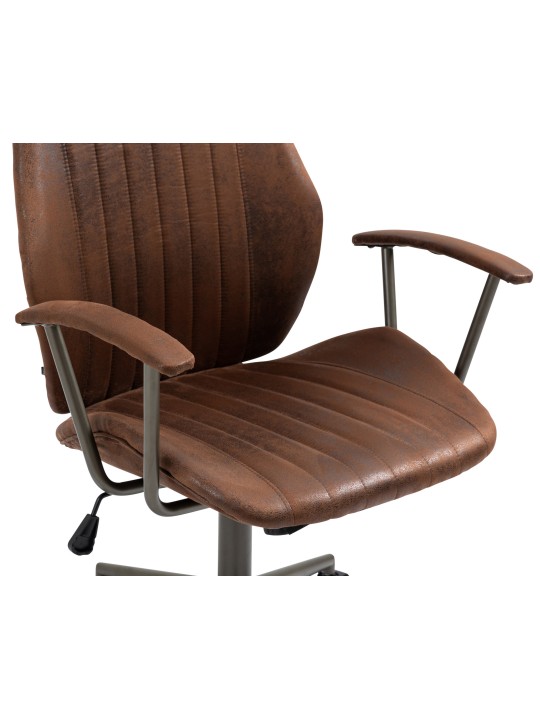 Silla de oficina Nampa, coñac