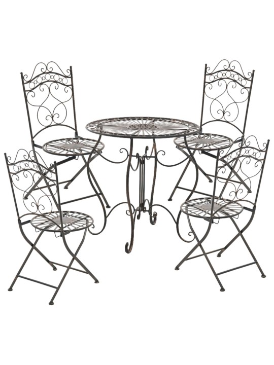 Conjunto de 2 sillas Indra, bronce Conjunto de 2 sillas Indra, bronce