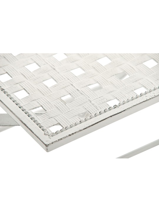 Conjunto de 2 sillas plegables Asina, blanco antiguo Conjunto de 2 sillas plegables Asina, blanco antiguo