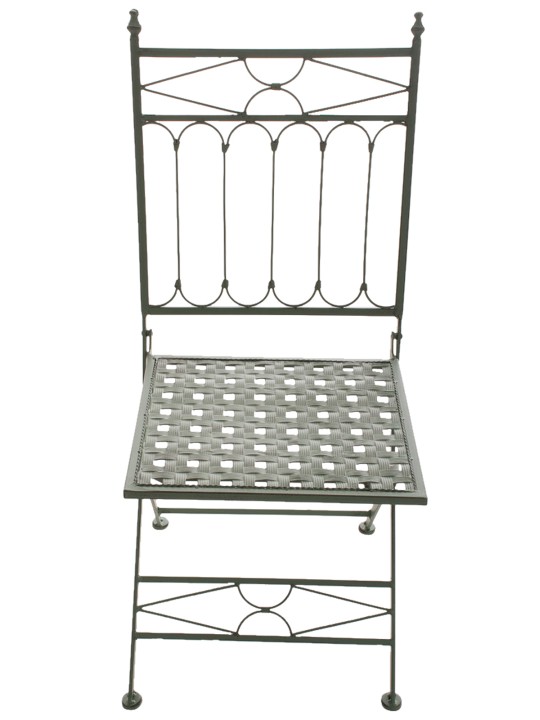 Conjunto de 2 sillas plegables Asina, verde antiguo Conjunto de 2 sillas plegables Asina, verde antiguo