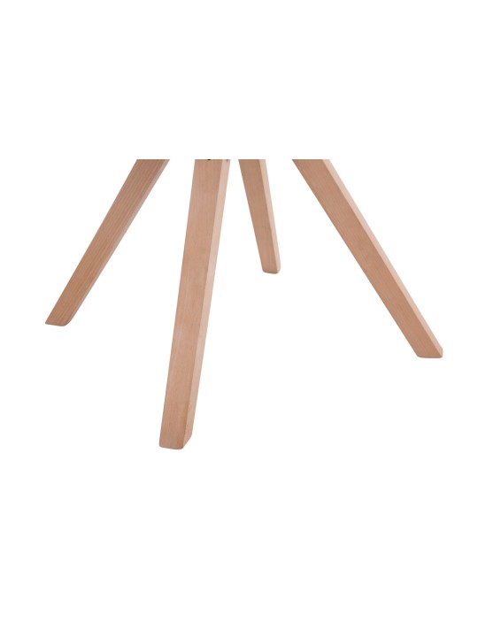 Juego de 4 sillas de visita tela Toulouse Square Natura, gris