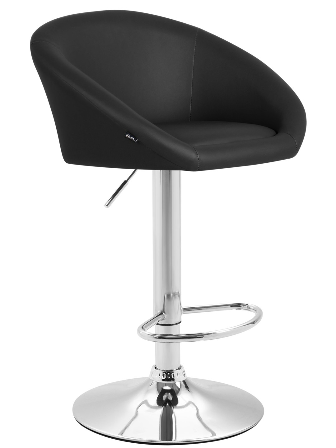 Taburete de bar Miami V2 C, negro