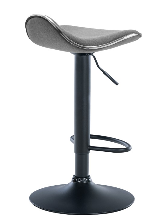 Taburete de bar tela Shanghai, gris claro Taburete de bar tela Shanghai, gris claro