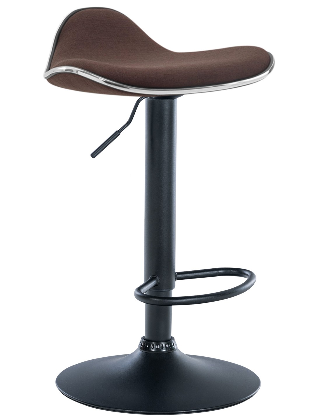 Taburete de bar tela Shanghai, marrón