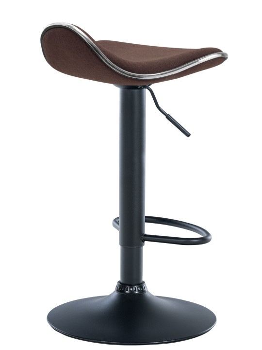 Taburete de bar tela Shanghai, marrón Taburete de bar tela Shanghai, marrón