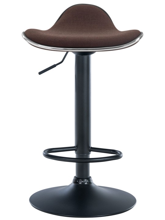 Taburete de bar tela Shanghai, marrón Taburete de bar tela Shanghai, marrón