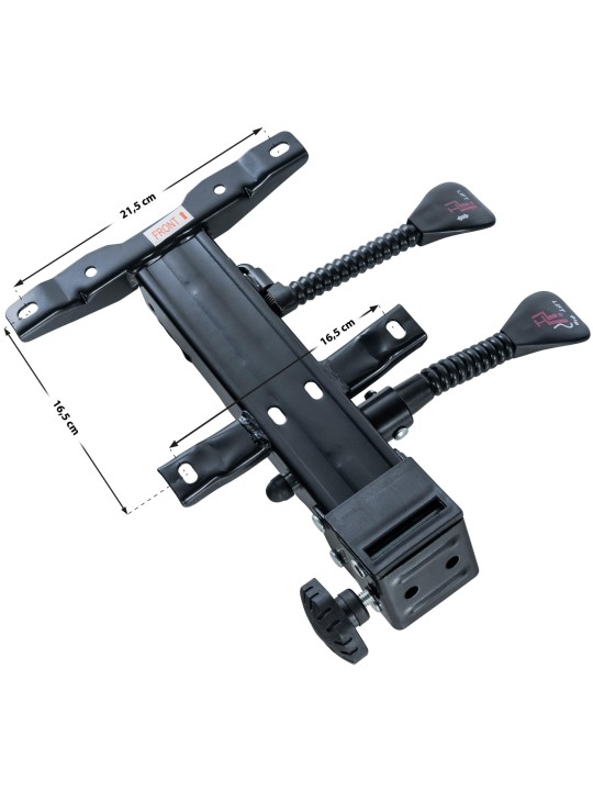 Soporte de asiento silla de oficina 1, negro