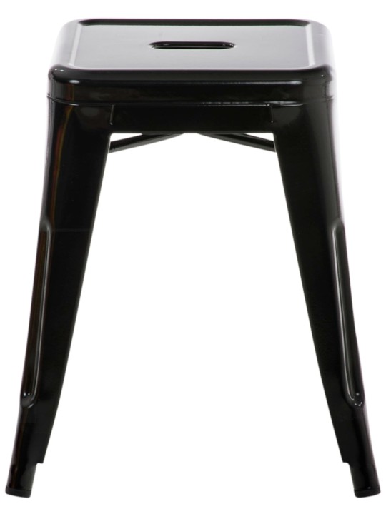 Juego de 4 taburetes Armin, negro