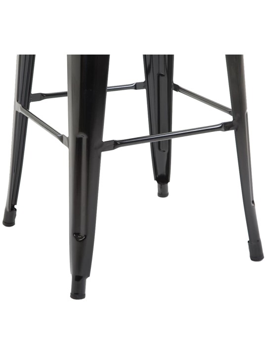 Taburete de bar Joshua V2, negro Taburete de bar Joshua V2, negro