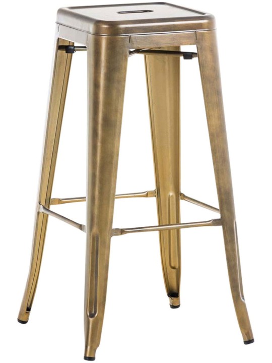 Taburete de bar Joshua V2, oro Taburete de bar Joshua V2, oro