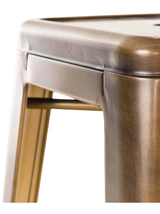 Taburete de bar Joshua V2, oro Taburete de bar Joshua V2, oro