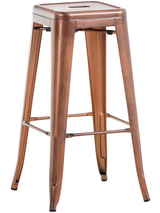 Taburete de bar Joshua V2, cobre