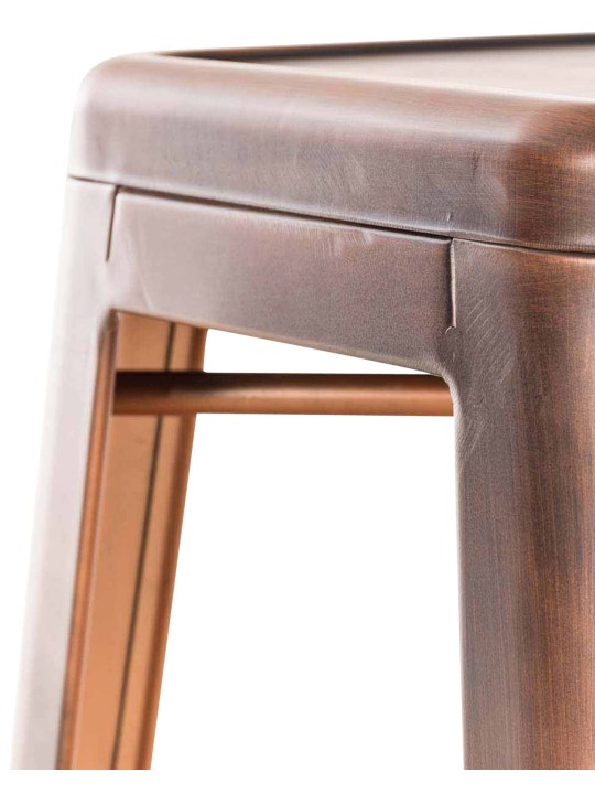 Taburete de bar Joshua V2, cobre