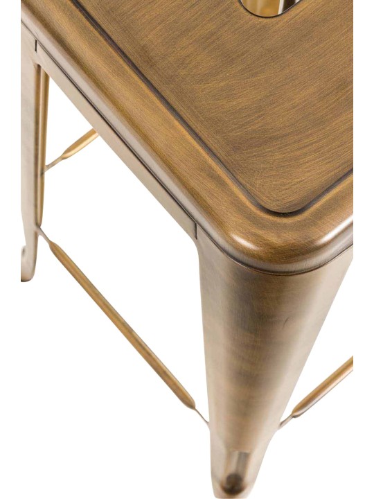 Taburete de bar Joshua V2, oro Taburete de bar Joshua V2, oro