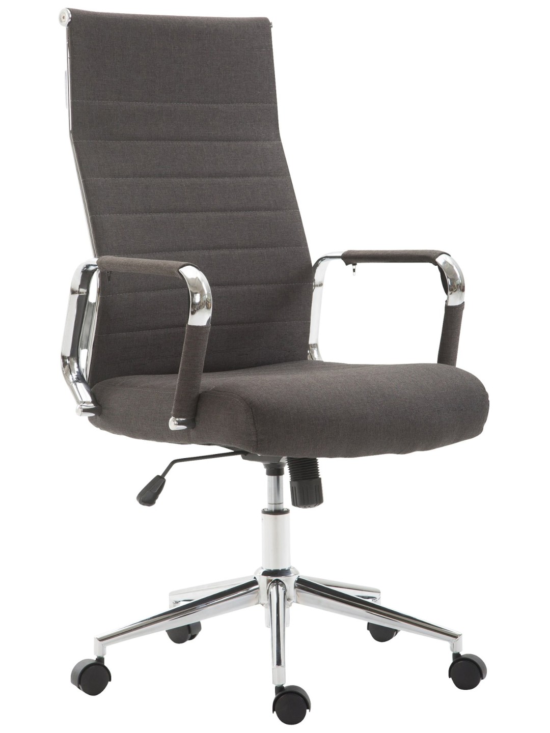Silla de oficina Columbus tela, gris oscuro