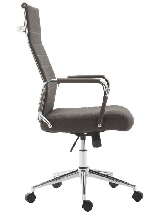 Silla de oficina Columbus tela, gris oscuro